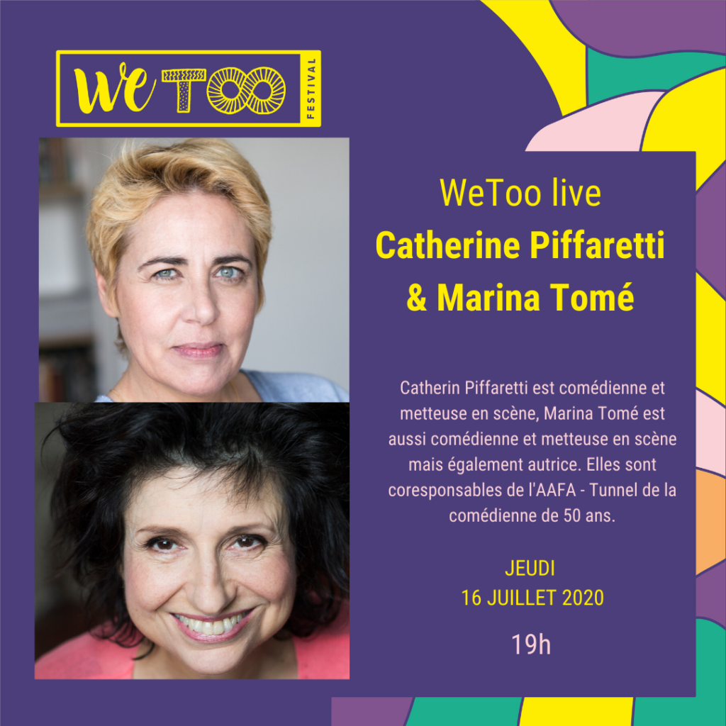 WeToo live #12 : Catherine Piffaretti et Marina Tomé